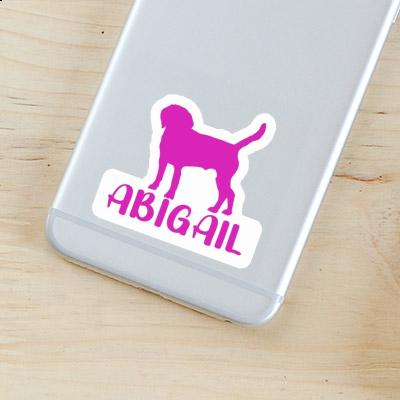 Dog Sticker Abigail Notebook Image