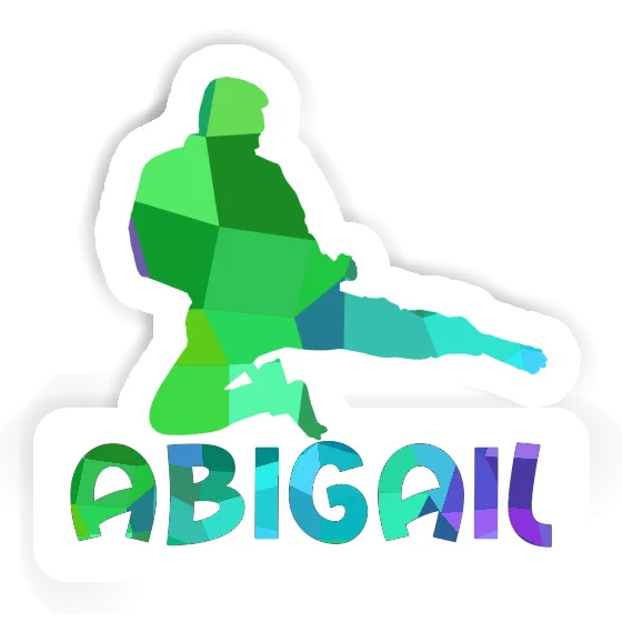 Sticker Karateka Abigail Image