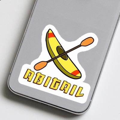 Abigail Sticker Canoe Notebook Image