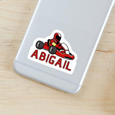 Kart Driver Sticker Abigail Notebook Image