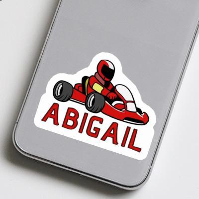 Kart Driver Sticker Abigail Notebook Image