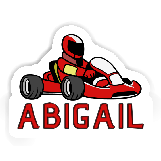 Kart Driver Sticker Abigail Image