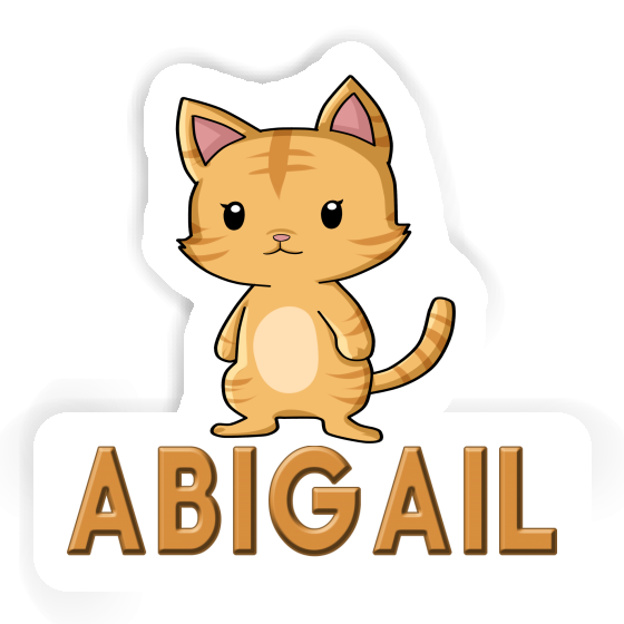 Sticker Cat Abigail Laptop Image