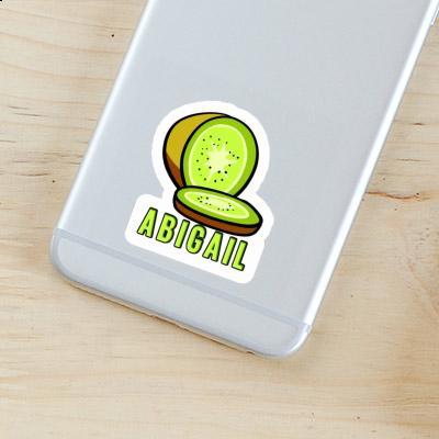 Abigail Sticker Kiwi Laptop Image