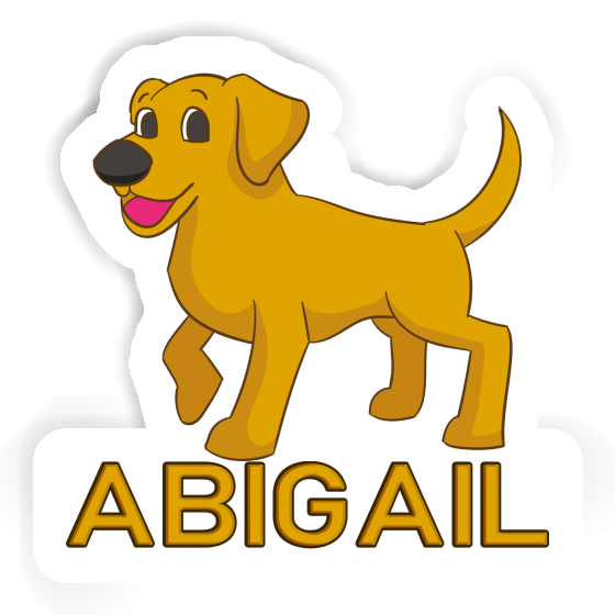 Sticker Abigail Dog Image