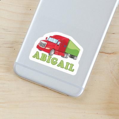 Sticker Truck Abigail Notebook Image