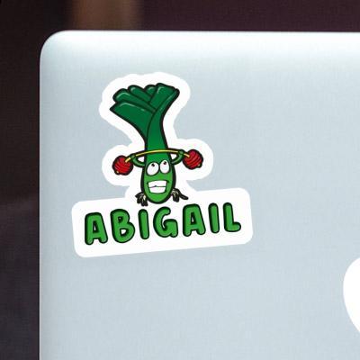 Abigail Sticker Weight Lifter Notebook Image