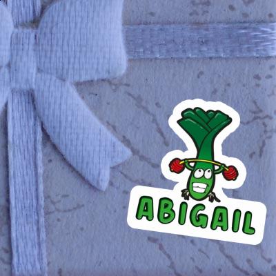 Abigail Sticker Weight Lifter Image