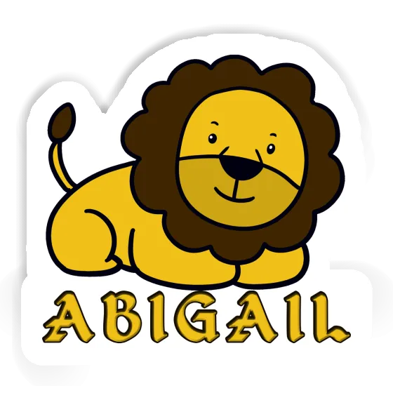 Lion Sticker Abigail Gift package Image