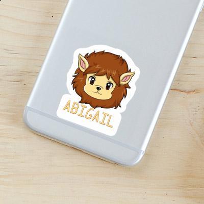 Sticker Lionhead Abigail Notebook Image