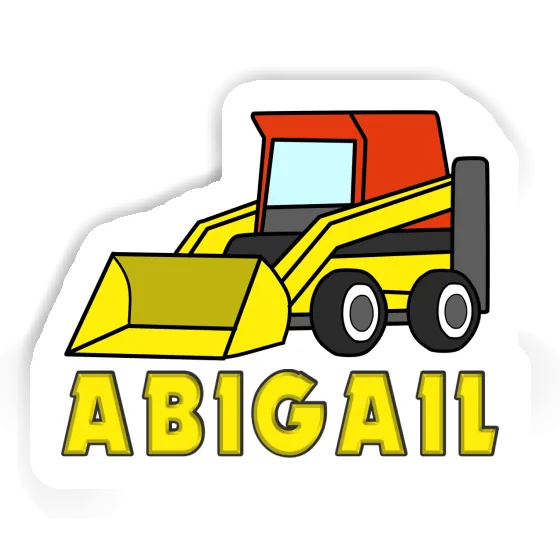 Abigail Sticker Low Loader Laptop Image