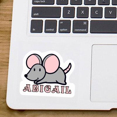 Souris Autocollant Abigail Notebook Image