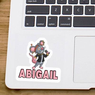 Abigail Sticker Singer Laptop Image