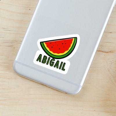 Sticker Abigail Wassermelone Notebook Image