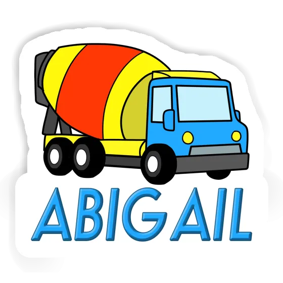 Aufkleber Mischer-LKW Abigail Gift package Image