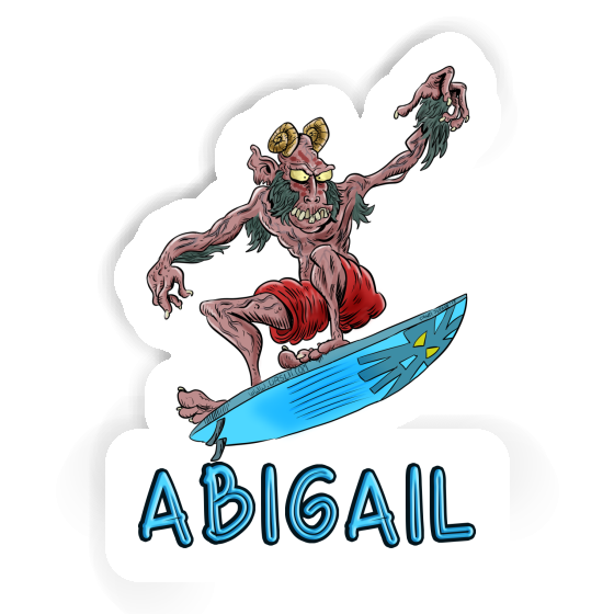 Abigail Sticker Wellenreiter Laptop Image