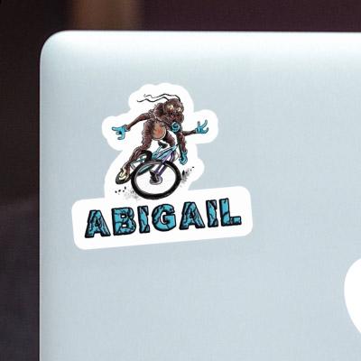 Sticker Abigail Biker Laptop Image