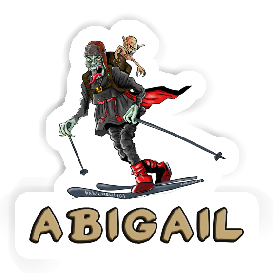 Abigail Sticker Telemarker Image