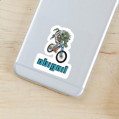 Abigail Sticker Downhill Biker Image