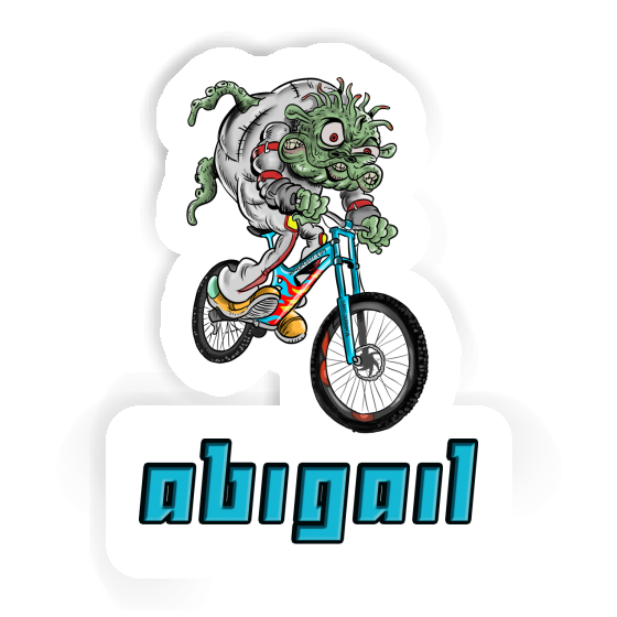 Abigail Sticker Downhill Biker Notebook Image