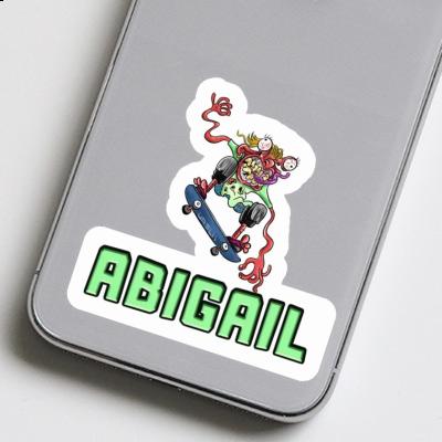 Sticker Skateboarder Abigail Notebook Image