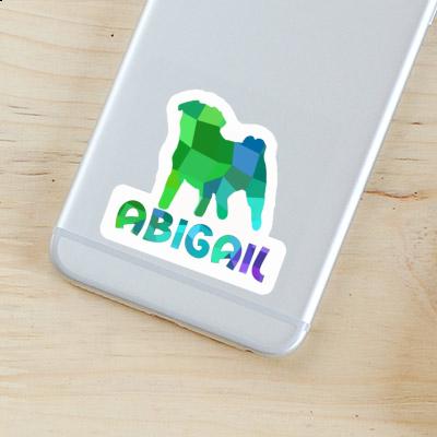 Sticker Abigail Pug Gift package Image