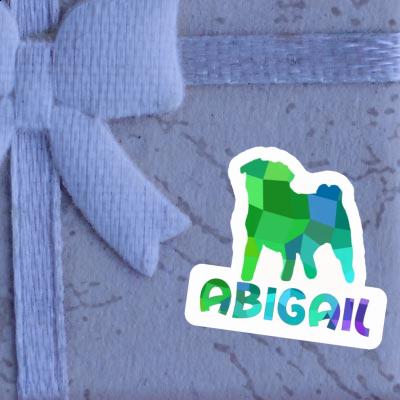 Sticker Abigail Pug Gift package Image