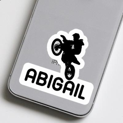 Motocross Jumper Sticker Abigail Notebook Image