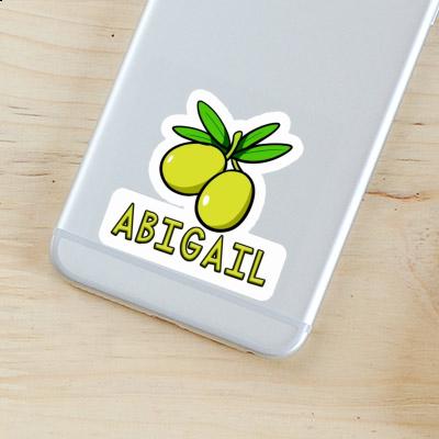 Abigail Sticker Olive Gift package Image