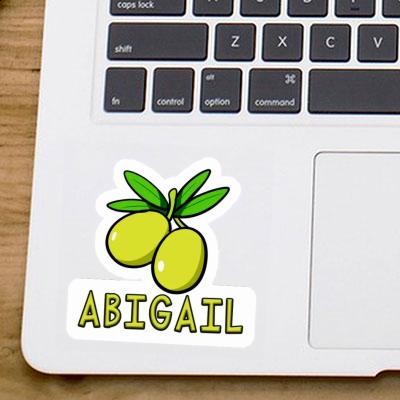 Abigail Sticker Olive Gift package Image