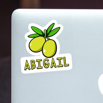 Abigail Sticker Olive Gift package Image