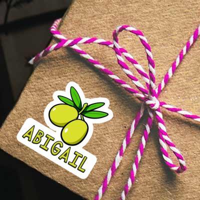 Abigail Sticker Olive Gift package Image