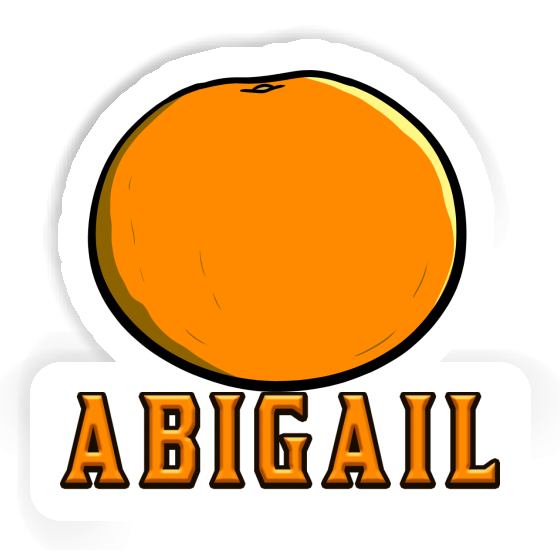 Abigail Aufkleber Orange Gift package Image