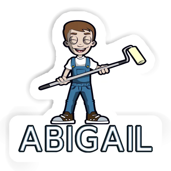 Sticker Painter Abigail Notebook Image