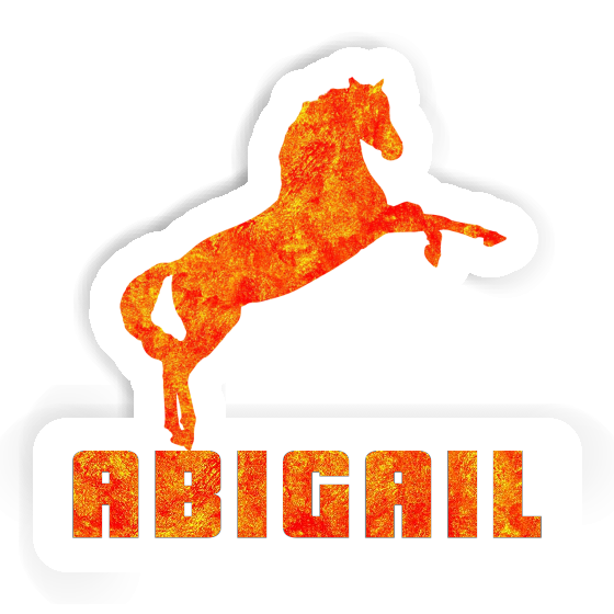 Horse Sticker Abigail Laptop Image