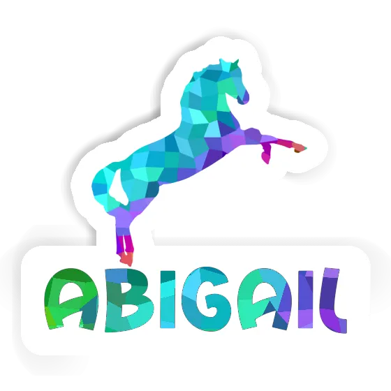 Abigail Sticker Horse Notebook Image