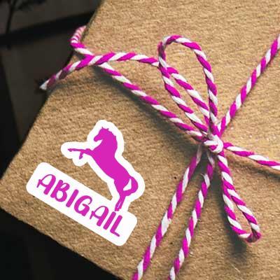 Abigail Sticker Horse Laptop Image