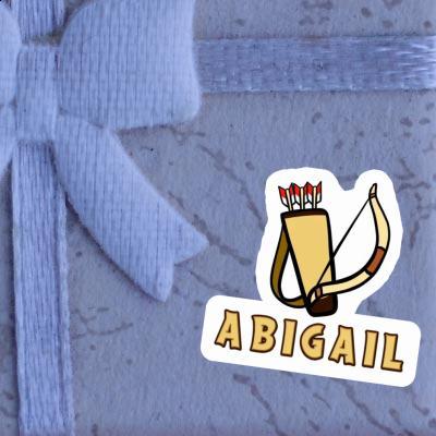 Sticker Abigail Arrow Bow Laptop Image