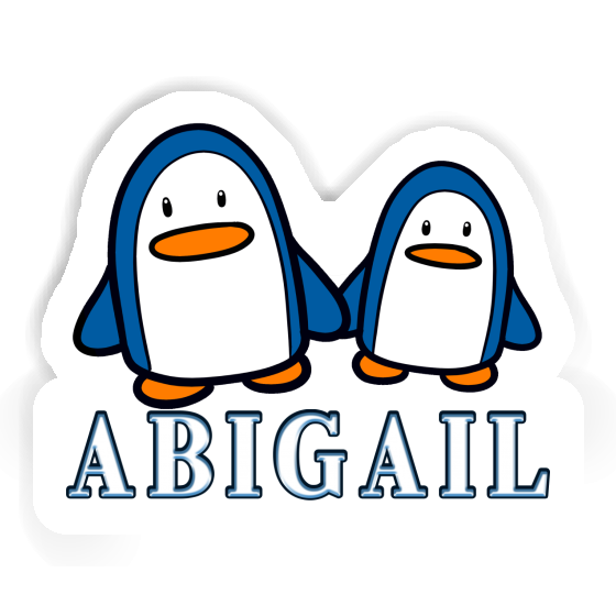 Penguin Sticker Abigail Notebook Image