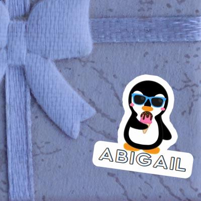 Sticker Ice Cream Penguin Abigail Notebook Image