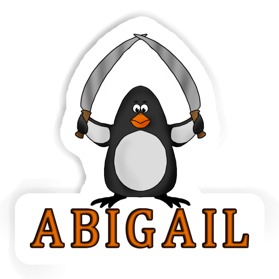 Sticker Kampfpinguin Abigail Image