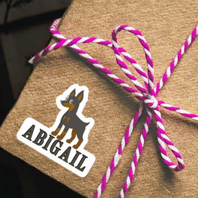 Aufkleber Pinscher Abigail Image