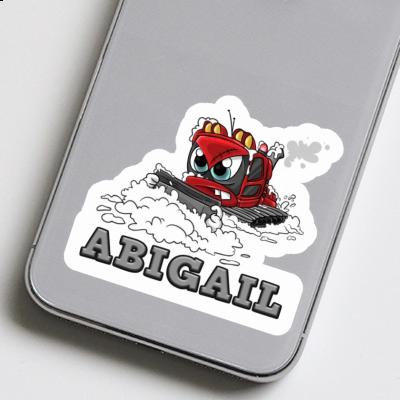 Pistenraupe Sticker Abigail Laptop Image