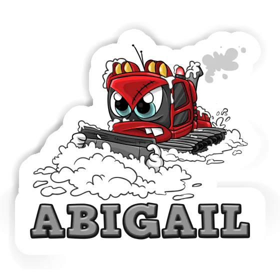 Pistenraupe Sticker Abigail Notebook Image