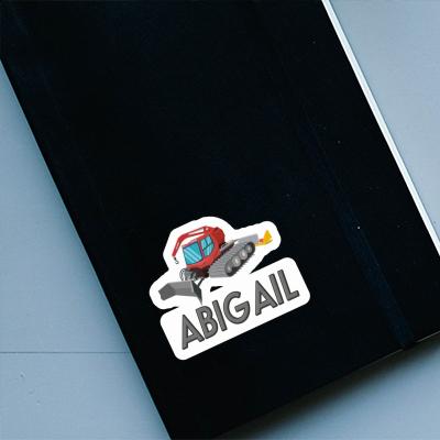 Sticker Pistenraupe Abigail Image