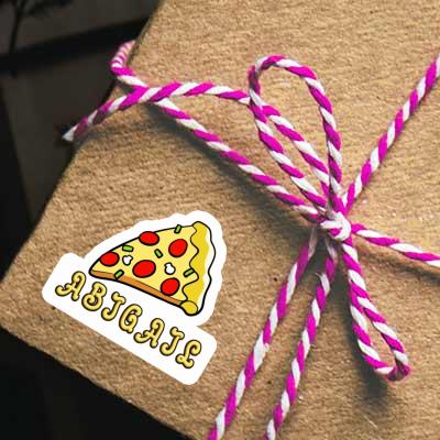 Sticker Abigail Pizza Notebook Image