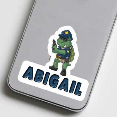 Sticker Officer Abigail Notebook Image