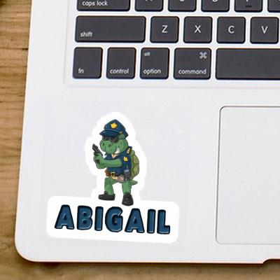 Sticker Officer Abigail Laptop Image