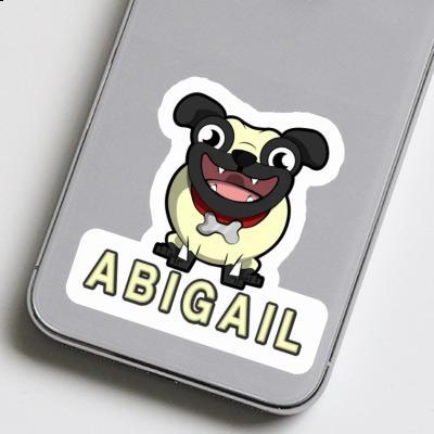 Pug Sticker Abigail Image