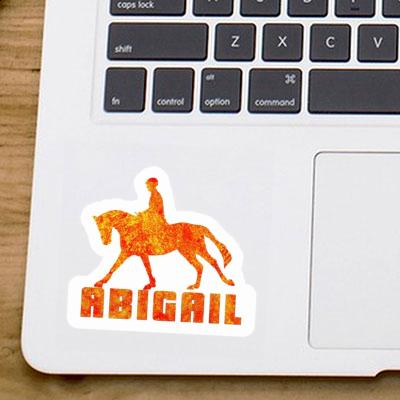 Sticker Horse Rider Abigail Notebook Image